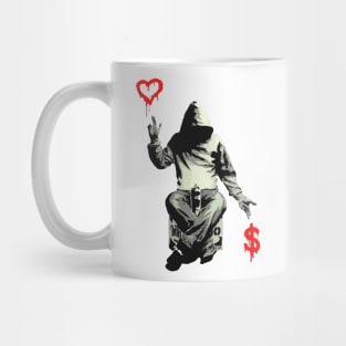 Love Or Money Card Game Mug